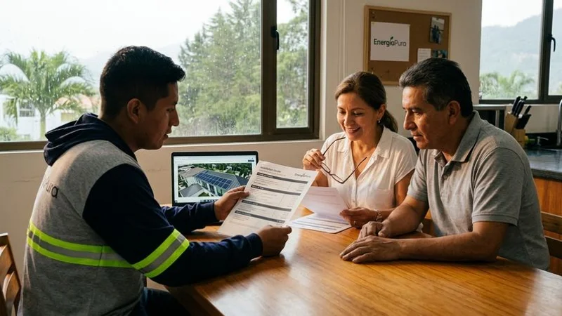 Guía de precios de paneles solares en Ecuador 2026